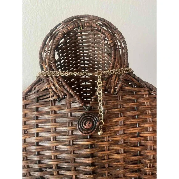 Acrylic Pink Layer Beaded Statement Necklace Faceted Womens - Picture 4 of 4